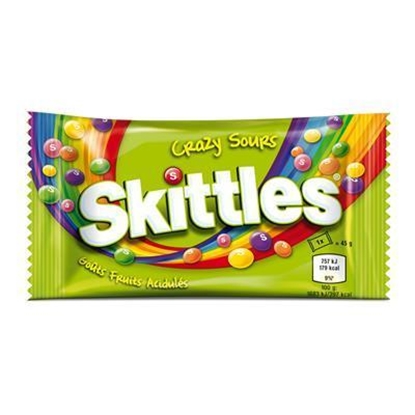 Picture of SKITTLES GREEN CRAZY SOURS